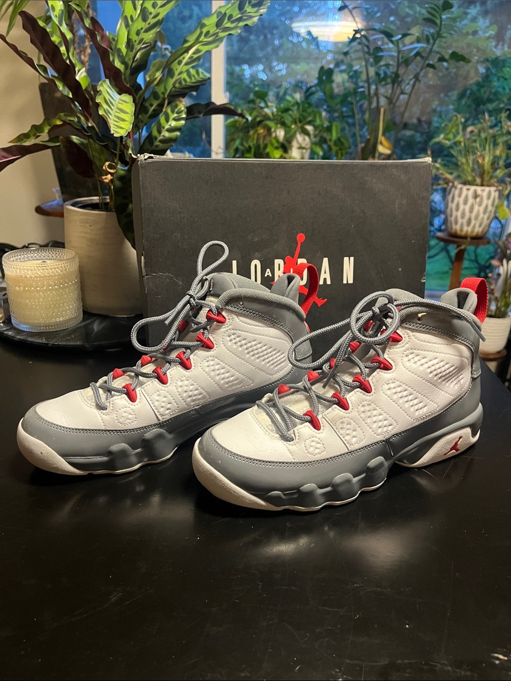 Jordan Youth’s Athletic Shoes - White/Grey/Red